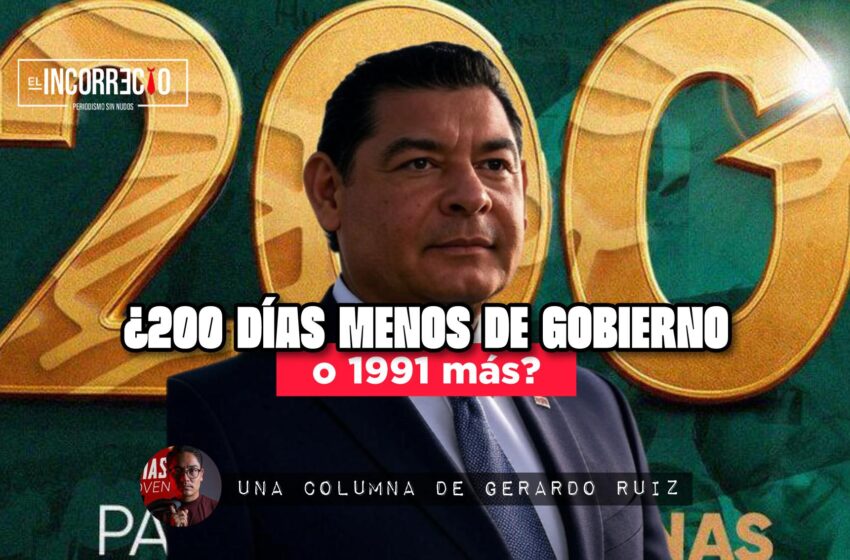  ¿200 días menos de gobierno o 1991 más?