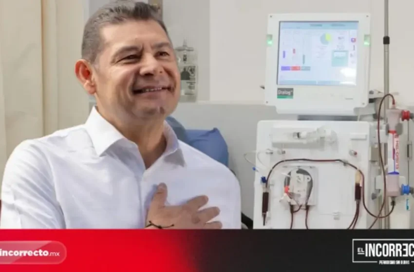  Logra Armenta restablecer servicio de hemodiálisis en hospitales de Puebla
