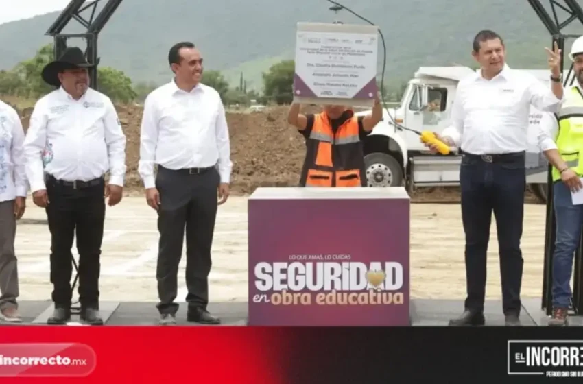  Coloca Armenta primera piedra de la USEP Izúcar de Matamoros; así se verá (+FOTOS)
