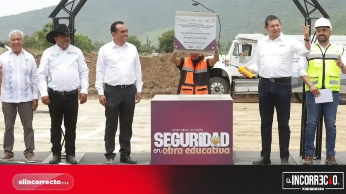 Coloca Armenta primera piedra de la USEP Izúcar de Matamoros; así se verá (+FOTOS)