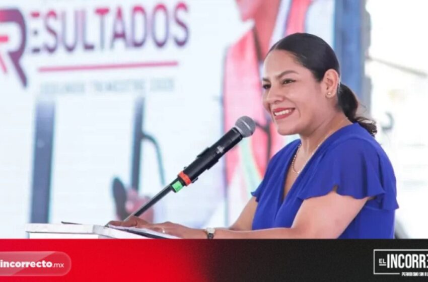  Lupita Cuautle informa aumento de ingresos, obras y baja en delitos en San Andrés Cholula