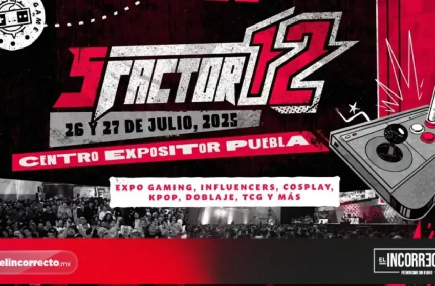  Puebla será epicentro gamer con el S Factor 12; participarán jugadores de 17 países