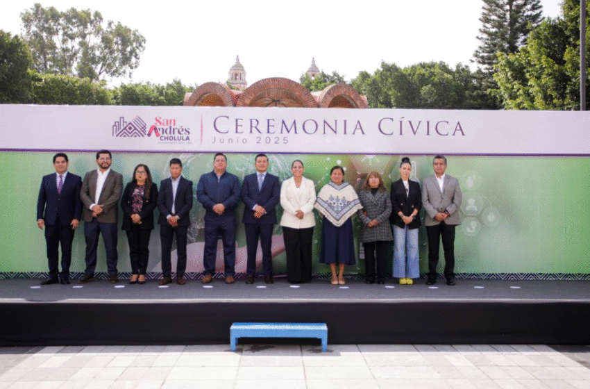  Reafirma Gobierno de San Andrés Cholula su compromiso de hacer comunidad con valores