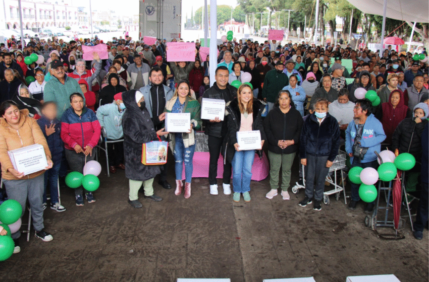  Shamy Spezia entrega más de tres mil despensas a través del programa “De Corazón a Corazón”