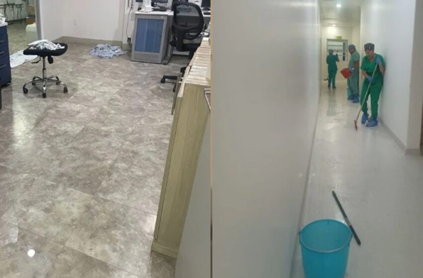  Hospital MAC Puebla se inunda tras lluvias: goteras, pisos anegados y fallas eléctricas en plena Ciudad Judicial