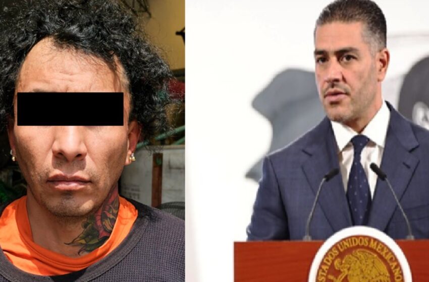  Omar García Harfuch confirmó la captura de cuatro personas, entre ellas el líder de la célula criminal