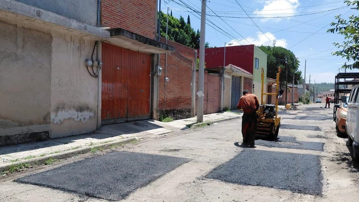 Campaña Capitalina Bacheando Puebla: transformación de vialidades