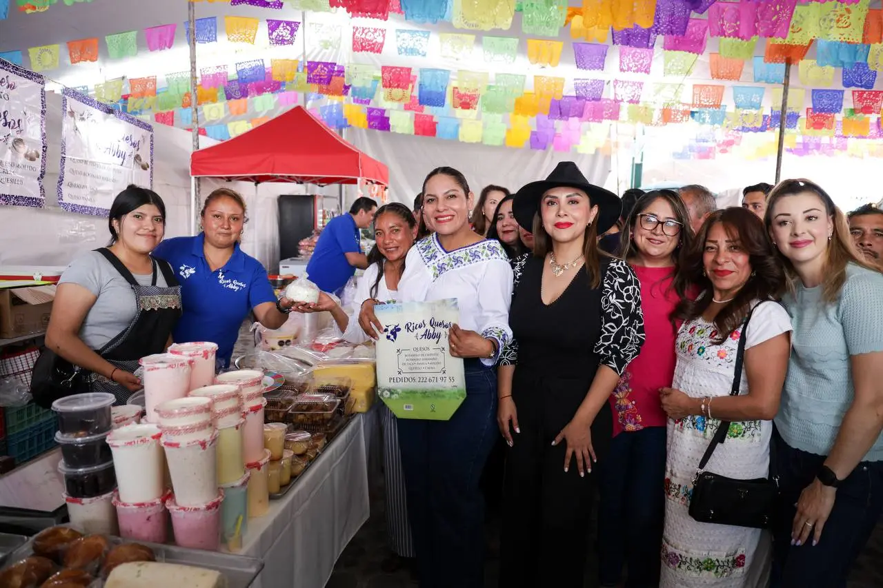 Celebra San Andrés Cholula la tradición con la 24ª Feria del Queso en Santa María Tonantzintla
