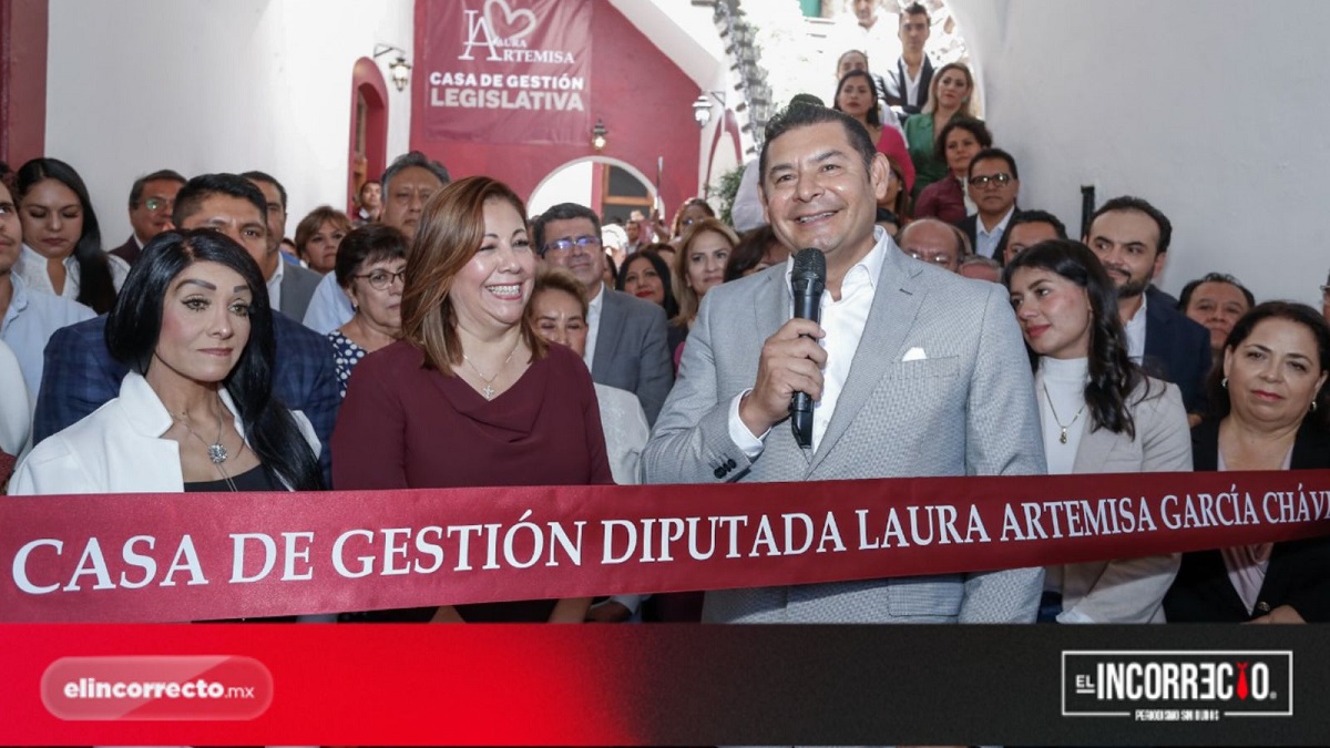 Con respaldo de Armenta, Laura Artemisa abre Casa de Gestión en el Centro de Puebla