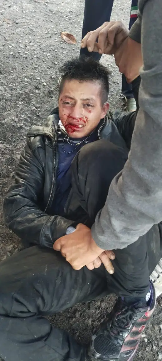 En Amozoc, habitantes intentaron linchar a dos rateros 