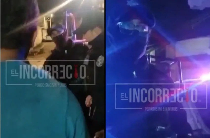  Enfrentamiento entre policías y vecinos de San Antonio Abad, deja una mujer detenida (+VIDEO)