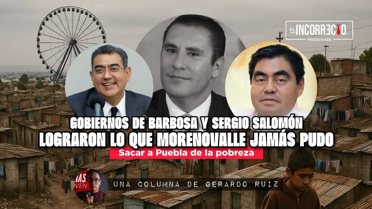 Gobiernos de Barbosa y Sergio Salomón lograron lo que Moreno Valle jamás pudo sacar a Puebla de la pobreza