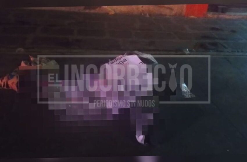  Abandonan dos cuerpos emplayados cerca del Mercado 5 de Mayo en el Centro de Puebla