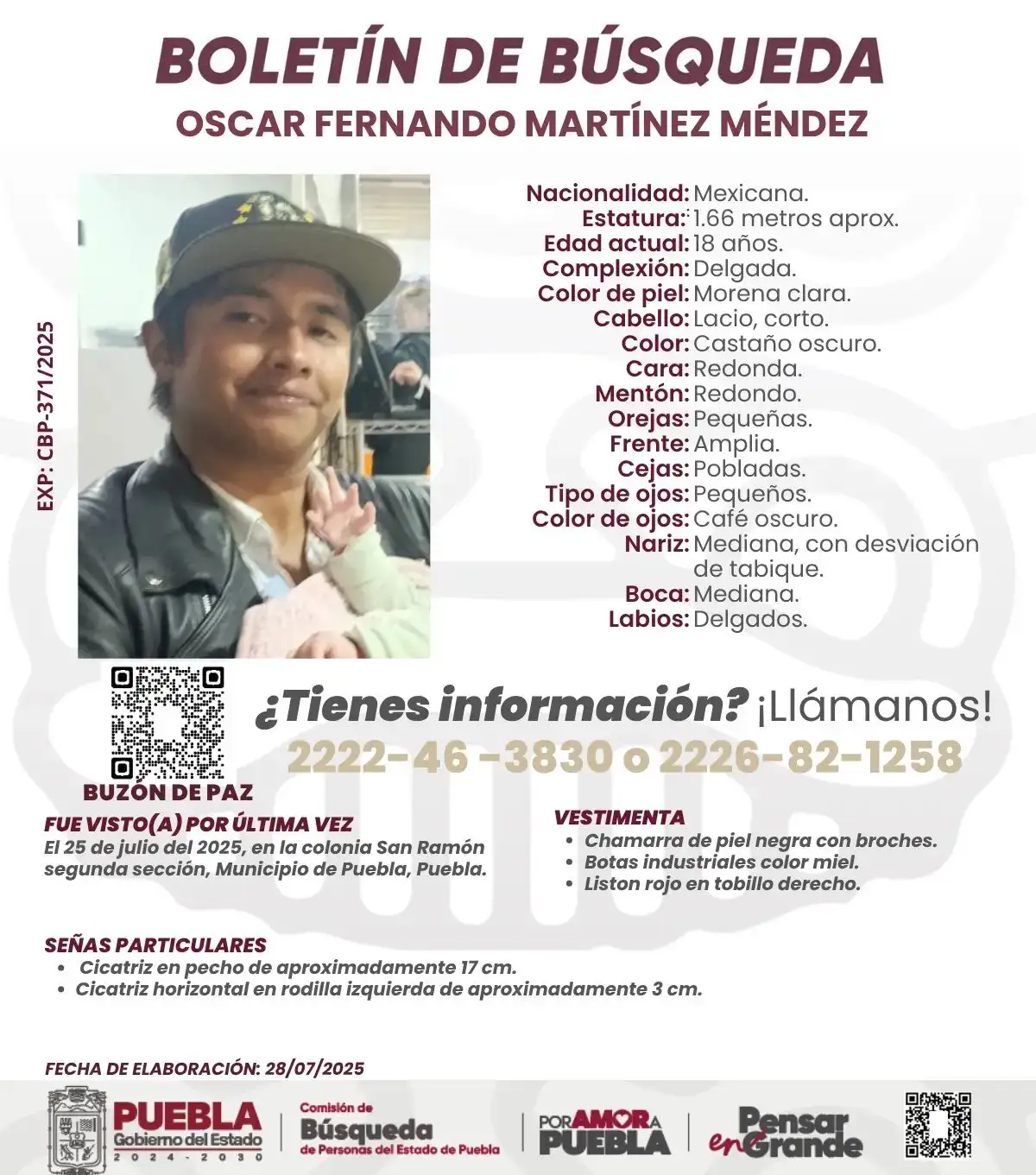 Identifica SSP a dos poblanos entre las seis cabezas localizadas en Tlaxcala