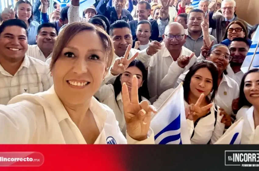  Lupita Leal y Manolo Herrera se registran para la dirigencia  del PAN municipal