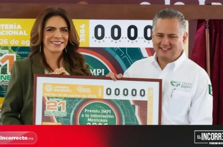  Premio IMPI a la Innovación Mexicana 2025 viaja por todo el país en billete de Lotería Nacional