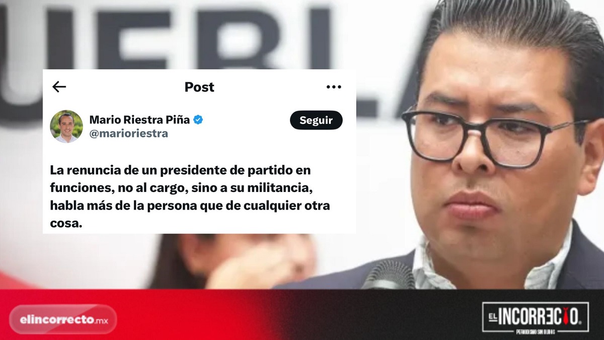 PAN acusa de “traidor” a Néstor Camarillo tras su renuncia al PRI