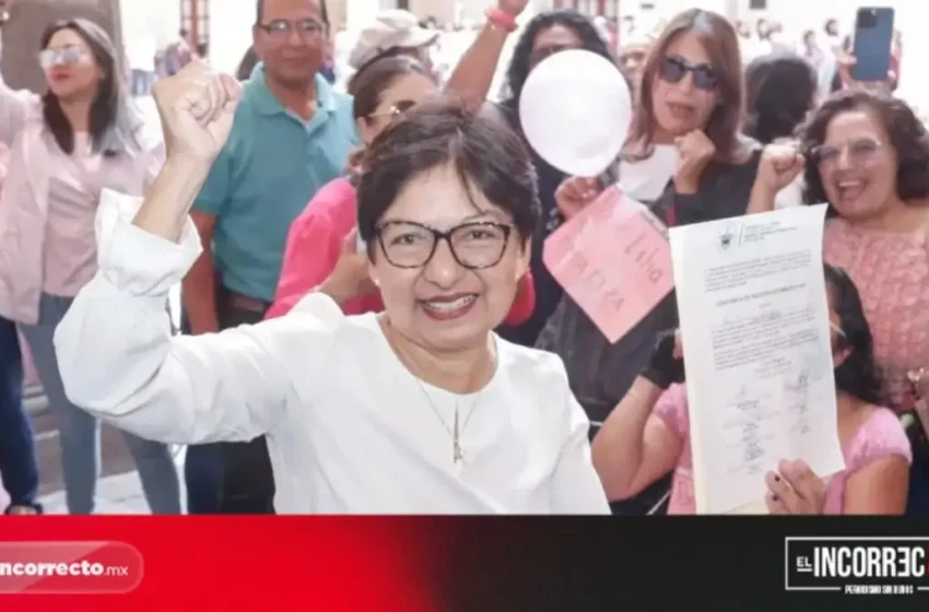  Lilia Cedillo y dos aspirantes más se registran por la rectoría de la BUAP