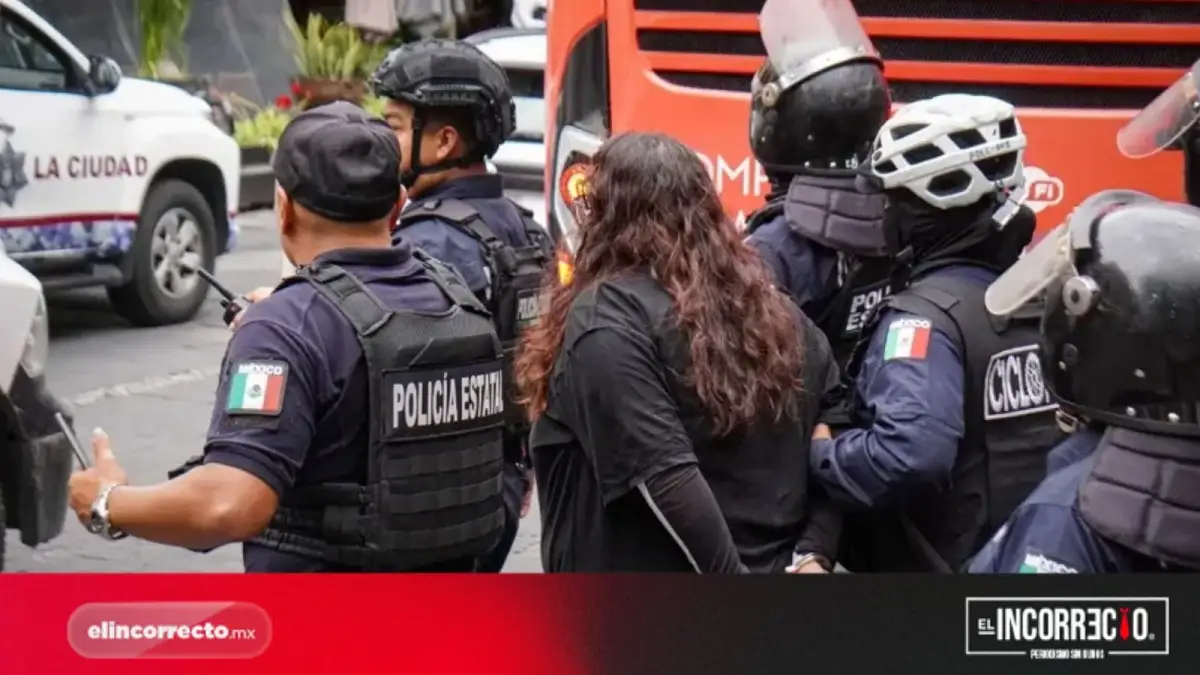 Feministas detenidas en Puebla están a disposición de la FGR; Gobierno estatal vigilará que las respeten