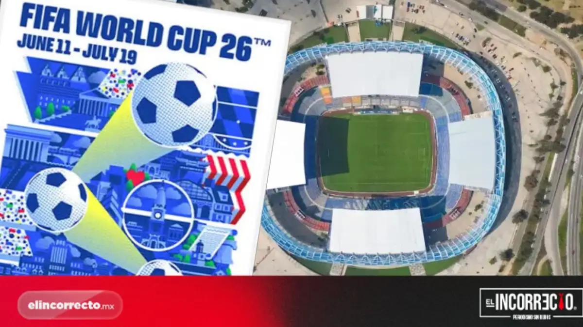 Mejoras en césped del Cuauhtémoc para el Mundial 2026 inician en 12 días