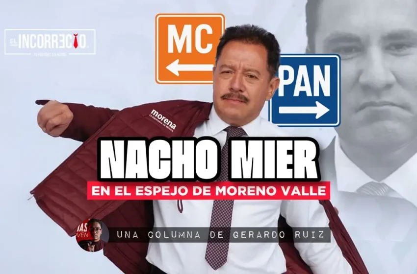  Nacho Mier en el espejo de Moreno Valle