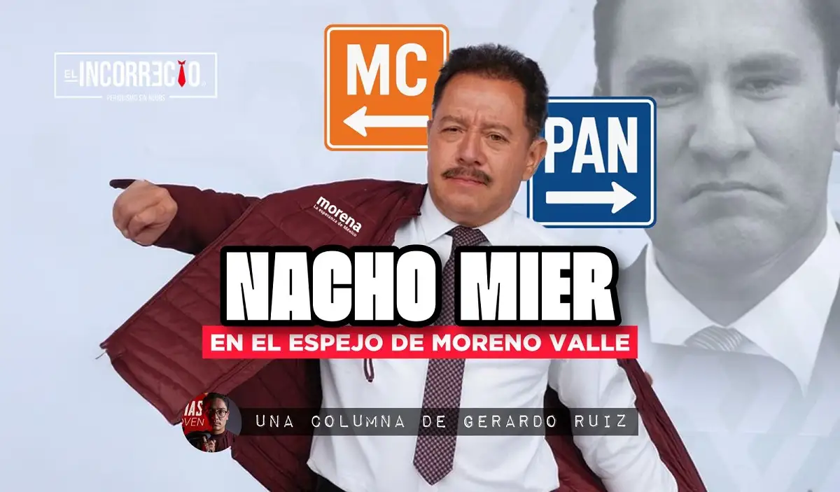 Nacho Mier en el espejo de Moreno Valle