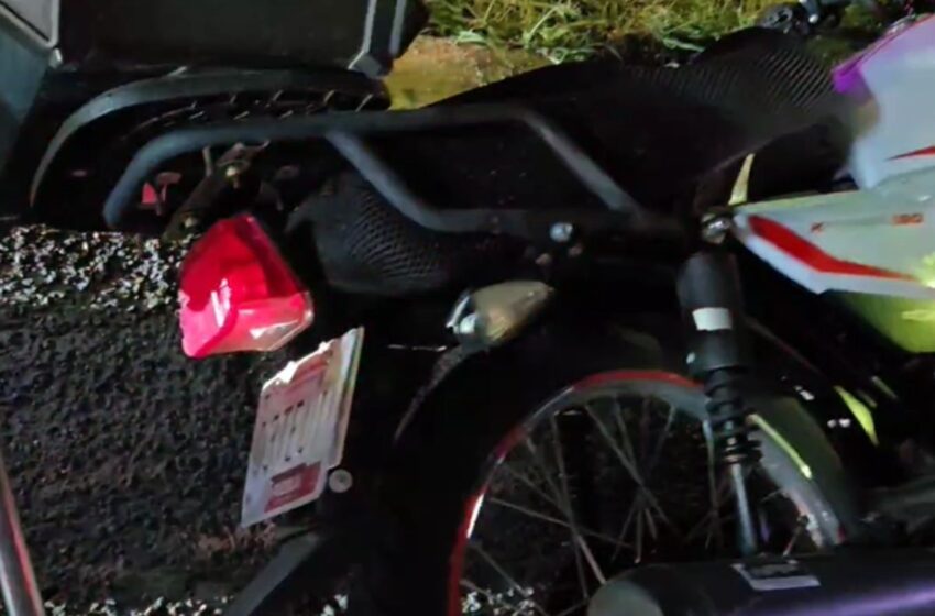  Pareja de ebrios chocan en el Bulevar Ferrocarriles en Atlixco
