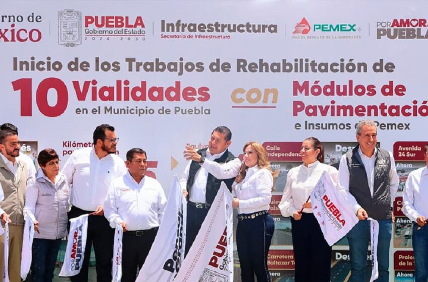  Pemex reafirma compromiso con Puebla; gobierno estatal recibe segunda entrega de asfalto