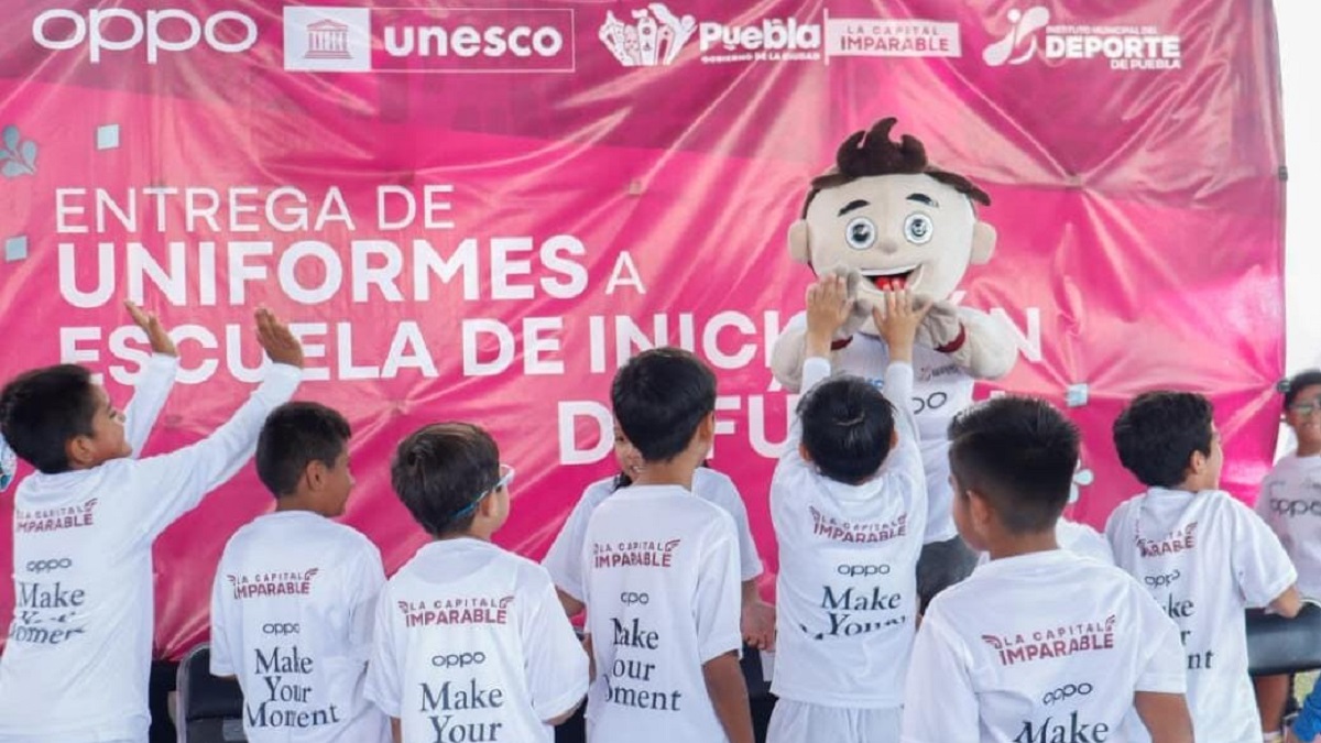 Pepe Chedraui, OPPO y UNESCO se unen a favor de la niñez y juventud de la capital poblana