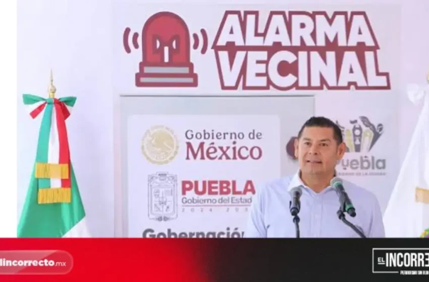  Promete Armenta Alarmas Vecinales en zona metropolitana de Puebla