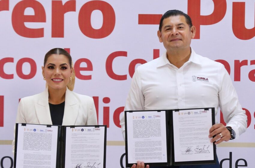  Puebla y Guerrero firman Convenio para construcción de la paz en zona limítrofe