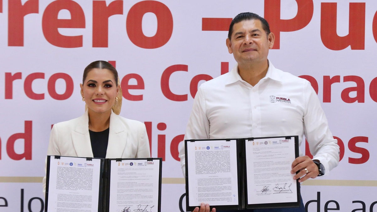 Puebla y Guerrero firman Convenio para construcción de la paz en zona limítrofe