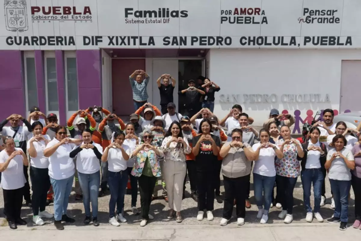 Realiza Gobierno de Tonantzin Fernández faena comunitaria en la Guardería DIF de Xixitla
