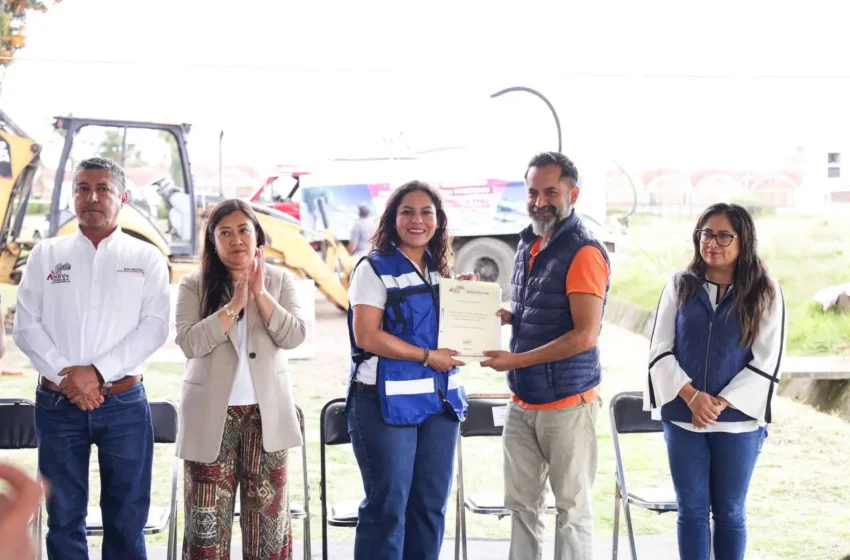  Refuerza Lupita Cuautle seguridad con barda perimetral en Centro Escolar