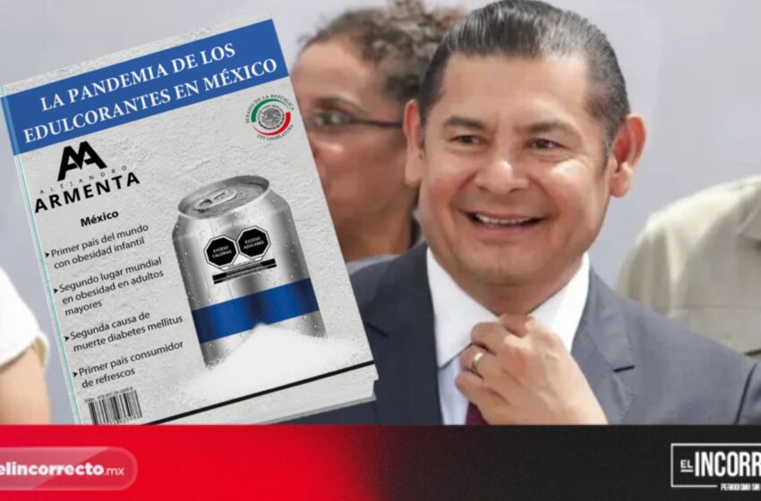  Revela Armenta que refresquera lo amenazó por libro contra edulcorantes