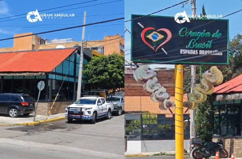  Comando armado asalta restaurante Corazón de Brasil sobre el Boulevard 5 de Mayo