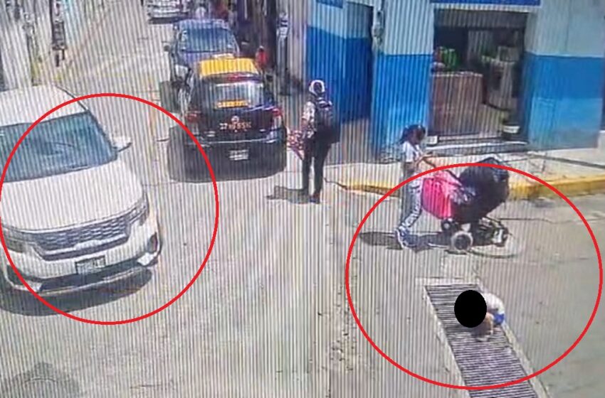  Fuerte VIDEO Descuidan a niño en la calle y termina bajo una camioneta en Puebla; su estado grave