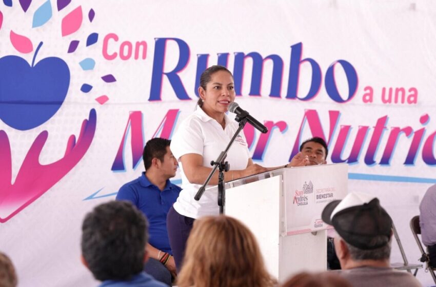  Avanza Lupita Cuautle con la cuarta entrega de apoyos alimentarios
