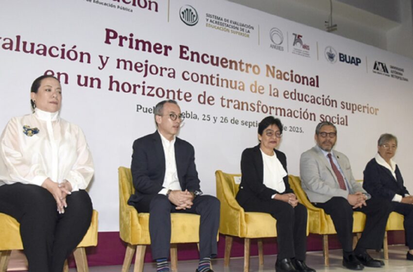  BUAP, sede del Primer Encuentro Nacional “Evaluación y mejora continua de la educación superior en un horizonte de transformación social”