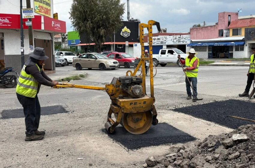  Campaña Capitalina Bacheando Puebla es permanente: el Gobierno de la Ciudad fortalece el mantenimiento vial