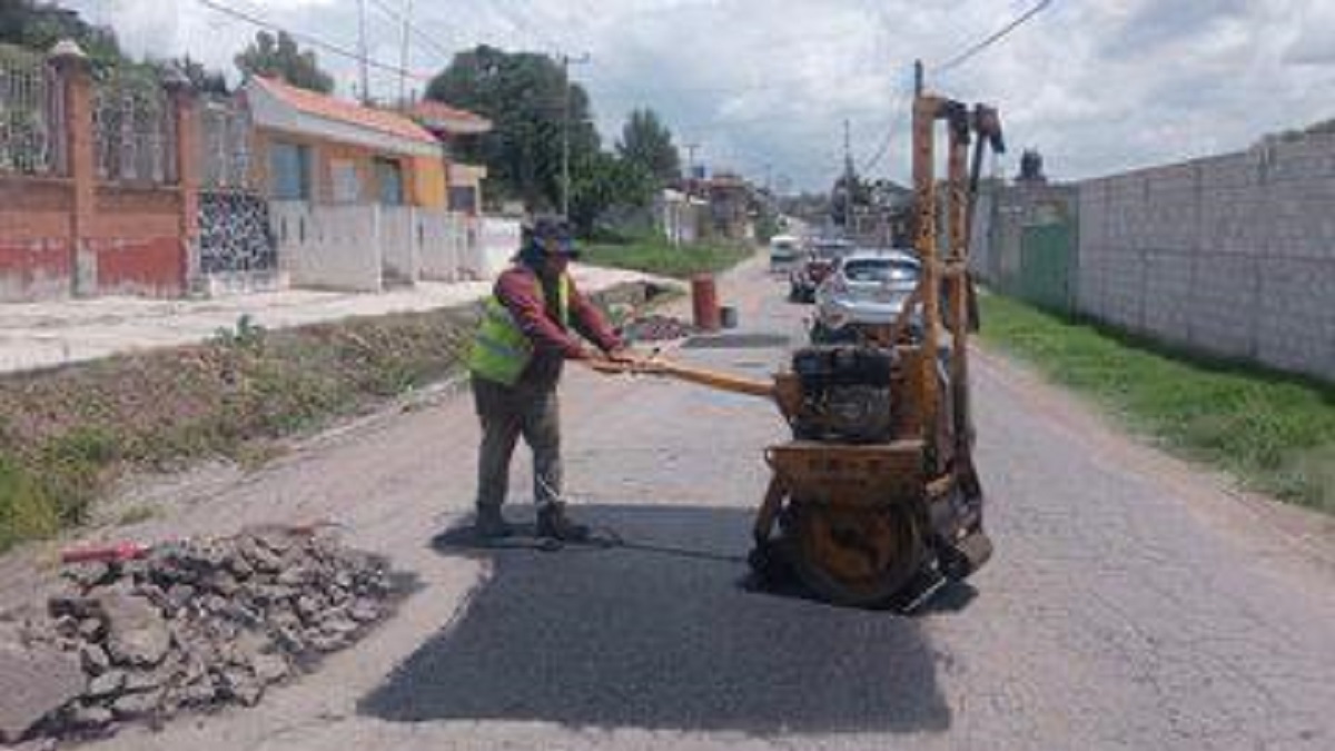 Campaña Capitalina Bacheando Puebla: impulsa la movilidad del transporte público mercantil
