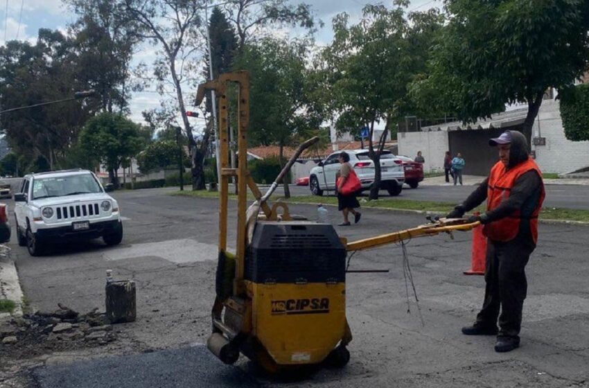  Campaña Capitalina Bacheando Puebla: mejora la seguridad vial en la ciudad