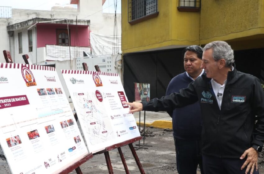  Fortalece Pepe Chedraui Campaña Bacheando Puebla: 25 cuadrillas se desplegarán en la ciudad