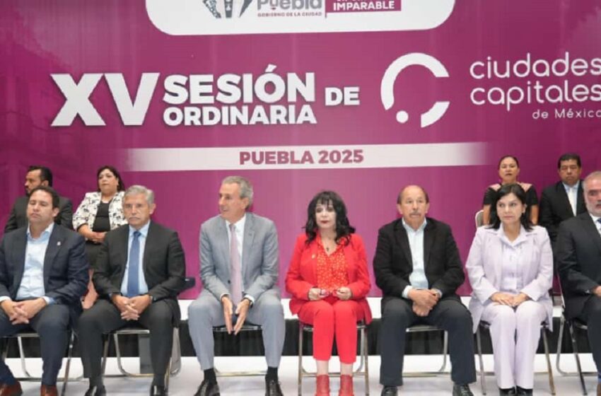  Gobiernos locales refuerzan cooperación en la Sesión Ordinaria de la ACCM encabezada en Puebla capital por Pepe Chedraui
