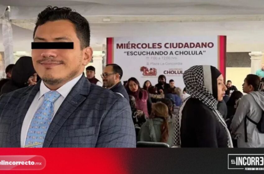 Vinculan a proceso a Iván Cuautle; queda separado como síndico de San Pedro Cholula