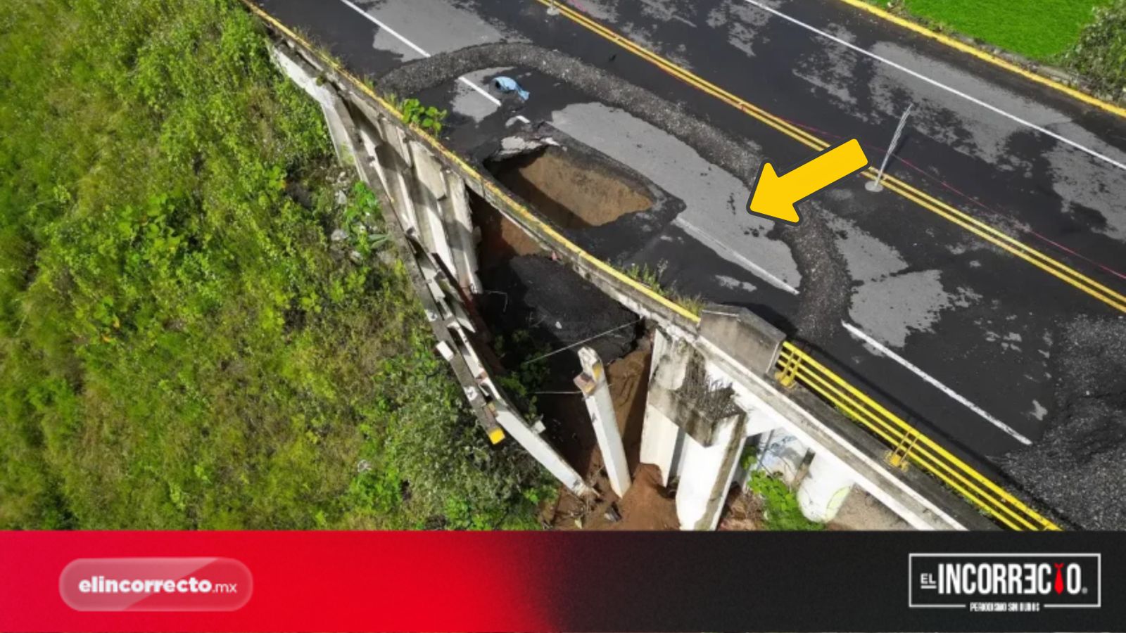 Revela Infraestructura causa del socavón en el bulevar Aeropuerto de Huejotzingo