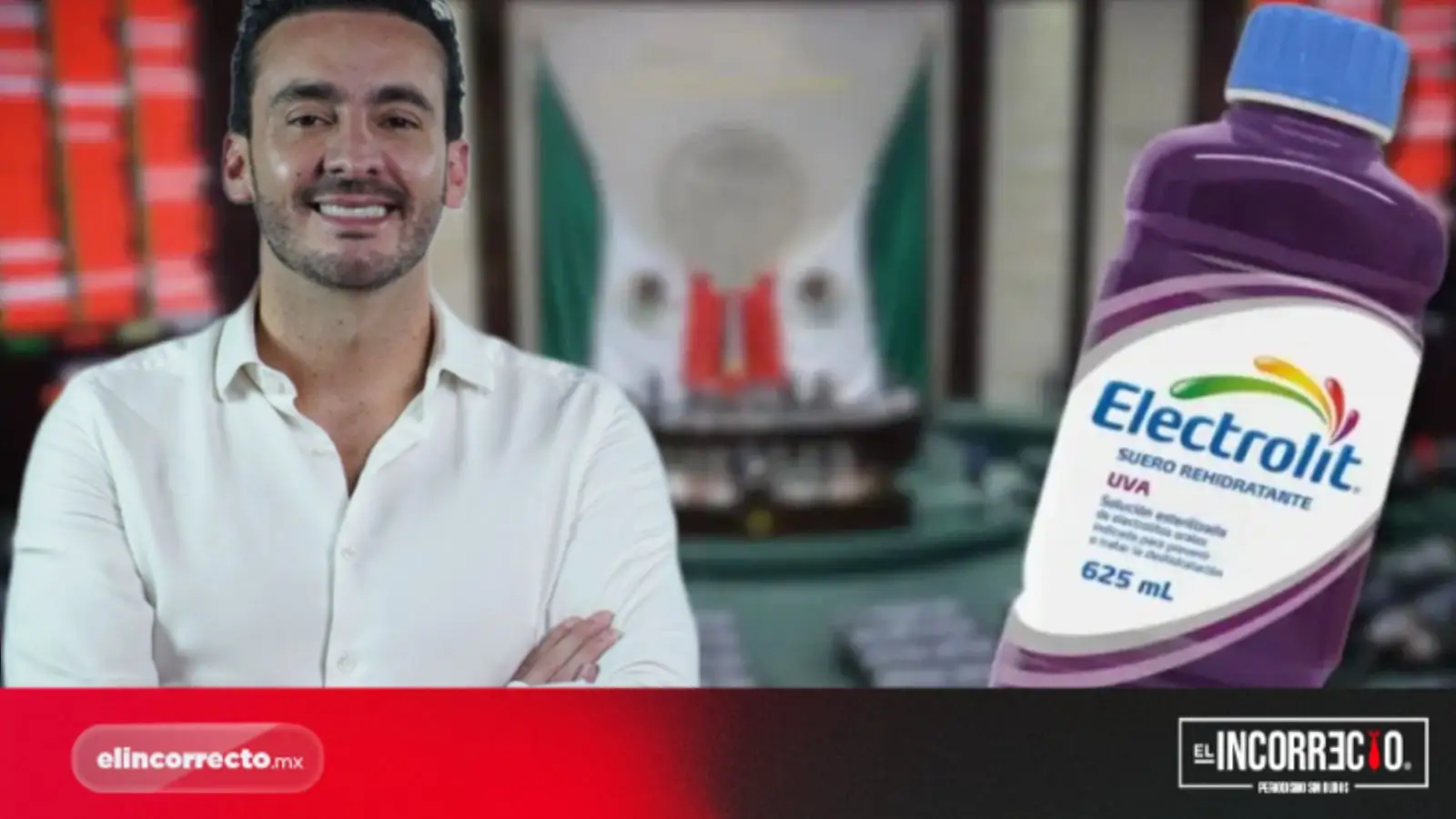 Diputado Toño López propone aplicar impuestos a Electrolit por alto contenido de azúcar