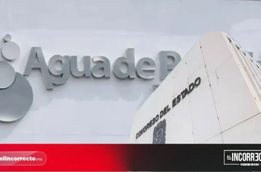  Congreso prepara sanciones contra Agua de Puebla por mal servicio