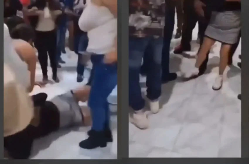  Jóvenes de Sanctorum desatan riña por la corona de las fiestas patrias (+VIDEO)