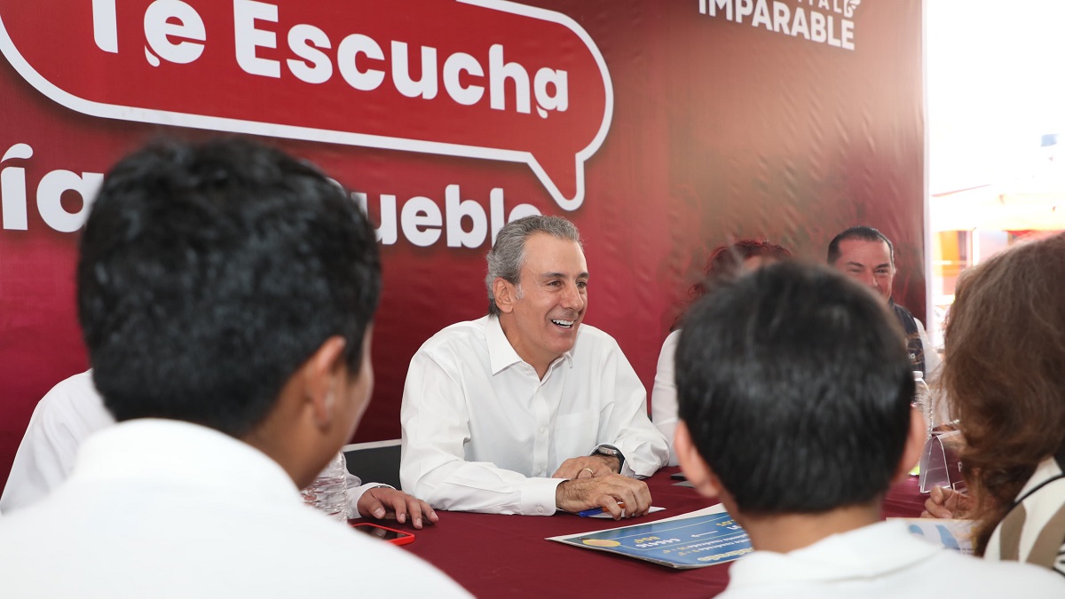 Lleva Pepe Chedraui “La Capital Te Escucha” a San Jerónimo Caleras